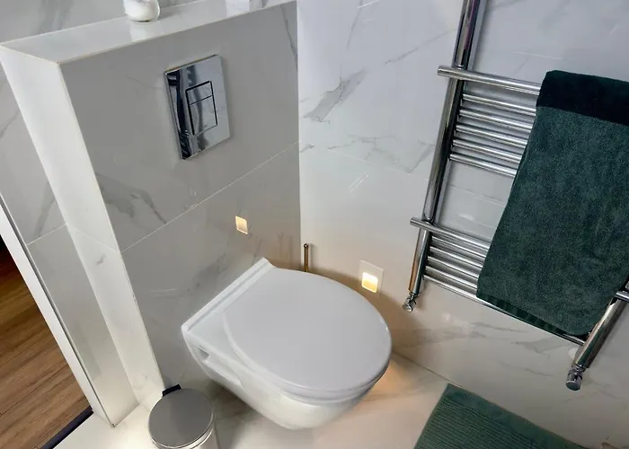 Sea View 4 People Terrace 60 M & Pool 아파트